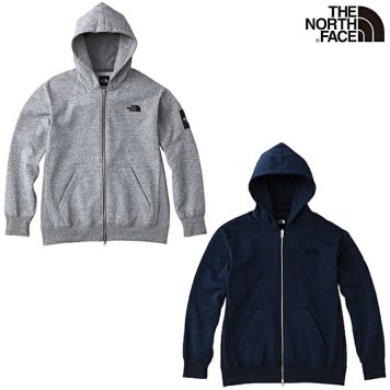 ノースフェイス スクエアロゴフルジップ NT61836 Square Logo FullZip PKS