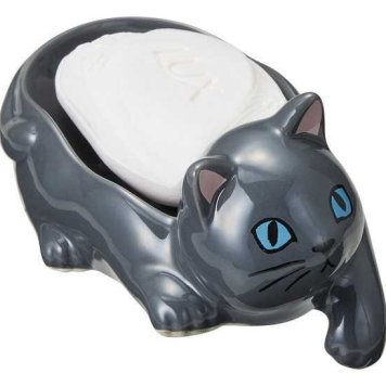 セトクラフト ソープディッシュ スコティッシュ 犬 磁器 石鹸置き 水切り おしゃれ かわいい 洗面所 バスルーム 雑貨 インテリア ギフト プレゼント