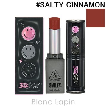 スリーコンセプトアイズ 3CE SMILEY ブラーマットリップスティック #SALTY CINNAMON 4g