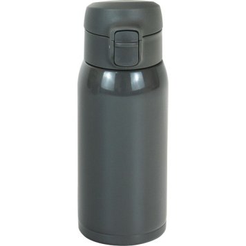 【ギフト対応無料】モテコ ワンタッチ栓マグボトル(350ml) グレー (RH-1673) ※送料無料(北海道・沖縄は除く)