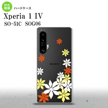 SO-51C SOG06 XPERIA 1 IV Xperia 1 IV スマホケース 背面ケース ハードケース ティアレ A 黄 メンズ レディース nk-xp14-1076