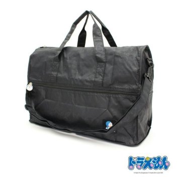 ドラえもん ひみつ道具 折りたたみボストンバッグ M ブラック 23L