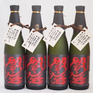 全量麹仕込麦焼酎 黒閻魔 老松酒造(大分県)720ml×4本