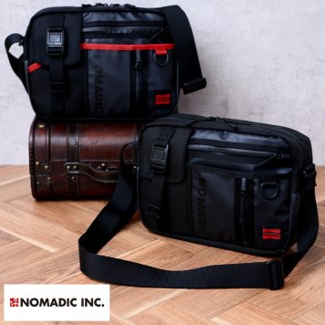 NOMADIC 撥水 横型 ショルダーバッグ 