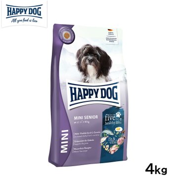 ハッピードッグ HAPPY DOG ドッグフード ミニ フィット＆バイタル シニア（シニア犬用） 4kg