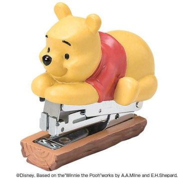 セトクラフト ステープラー くまのプーさん ホッチキス 文房具 事務用品 ディズニー キャラクター雑貨 インテリア雑貨 デスク周り おしゃれ かわいい ギフト プレゼント 贈り物
