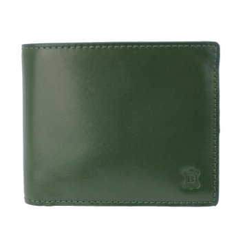 ベリーズヨーク　BELLIES YORK　ふたつ折り財布　BYHL9827GR　グリーン　ベジタブルタンニンイタリアンレザー　牛革　「エイジングを楽しむ革小物」　二つ折り財布