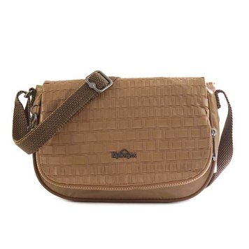 キプリング Kipling バッグ K14290 51H EARTHBEAT S アースビートエス 斜めがけショルダーバッグ TAN WEAVE ベージュブラウン系