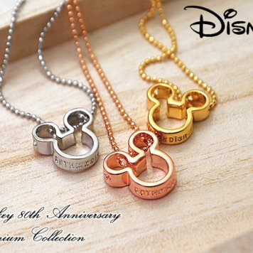 【レディース/ネックレス】ミッキー スワロフスキー レディースネックレス レデイース 女性用 首飾り ペンダント ladies necklace ディズニー ネックレス【Disneyzone】