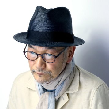セラノハット ハット パナマ帽 エクアドル産 中折れ 春夏 大きいサイズ メンズ SERRANO HAT 帽子 ハンドメイド ティアドロップ型 ストローハット リボン シンプル コーデ M L XL 黒 ブラック ギフト プレゼント 父の日