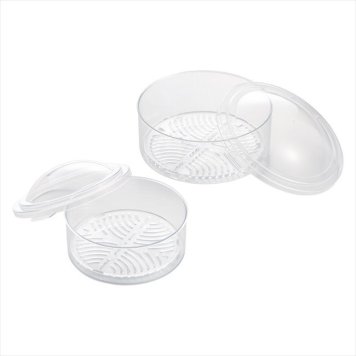 0 クリアなレンジ蒸し器 目皿付（大･小セット）　 4003101  内祝 内祝い お祝 御祝 記念品 出産内祝い プレゼント 快気祝い 粗供養 引出物