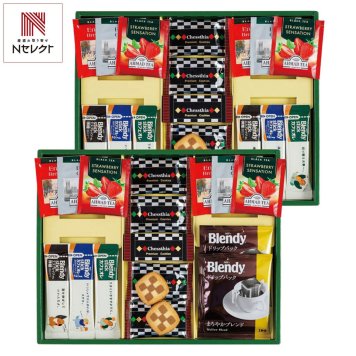 CC プレミアムギフト コーヒー 紅茶 クッキー8個 セット ドリップコーヒー 紅茶ティーバッグ スティックコーヒー【沖縄県・離島 配送不可】