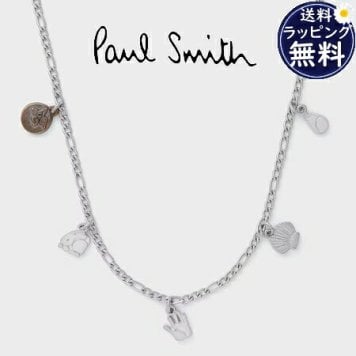 【無料ラッピング】 ポールスミス Paul Smith ネックレス Pewter Charm シルバー 日本製  メンズ ブランド 正規品 新品 ギフト プレゼント 人気 おすすめ 誕生日 記念日 クリスマス 送料無料 psm522109