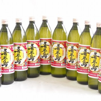 10本セット(黒糖焼酎 喜界島 25度 (鹿児島)) 900ml×10本