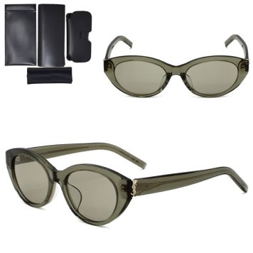 サンローラン サングラス SAINT LAURENT SL M148/F 004 SLM148F-004 サングラス アジアンフィット メンズ レディース ユニセックス ブラウン グレー