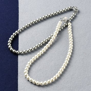 パールネックレス2本セット  1185 装身具