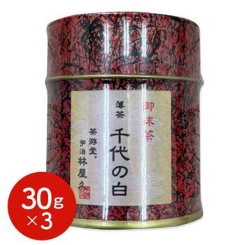 抹茶 千代の白 30g 5缶セット 粉末 宇治抹茶 薄茶用 濃茶 高級 国産 緑茶 お茶 茶道 料理用 お菓子作り レシピ用 スイーツ ギフト プレゼント 業務用