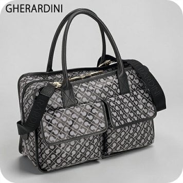 ゲラルディーニ ハンドバッグ レディース ブランド GHERARDINI Italy GHB0247 GRANI グレー/ブラック