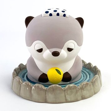 ねむねむアニマルズ くるり ねむねむアニマルズ 温泉加湿器 かわうそのくるり 加湿器 リブハート グッズ