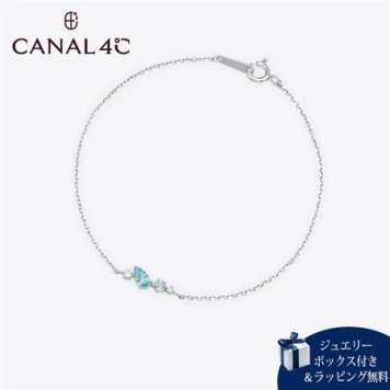 【無料ラッピング】 カナルヨンドシー Canal 4℃ カナル4℃ ブレスレット シルバー 3月誕生石