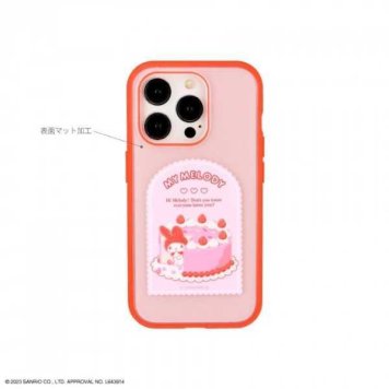 iPhone15 Pro ケース サンリオ マイメロディ 耐衝撃 IIIIfit Clear スマホケース カバー キャラクター グッズ クリアケース おしゃれ 可愛い かわいい 大人女子 プレゼント サンリオ正規ライセンス品
