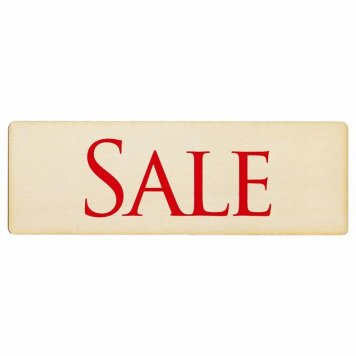 SALE プレート 木製 長方形 18x6cm テイクアウト 案内 サインプレート ピクトサイン 表示 案内 場所 看板 目印 施設 店舗 ショップ 販促 おしゃれ シンプル