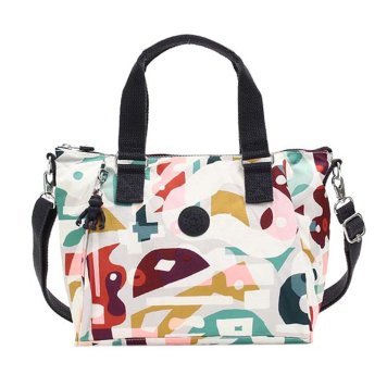 キプリング Kipling ショルダーバッグ K15371 52M AMIEL アミエル 2way 斜めがけバッグ トートバッグ MUSIC PRINT 軽量 誕生日 母の日 敬老の日 プレゼント ギフト