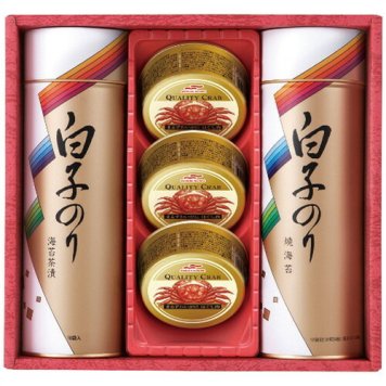 【送料無料・包装無料・のし無料】白子のり のり・お茶漬け・かに缶詰合せ SN-400(A4) ギフト 敬老の日 入学祝い 卒業祝い 就職祝い 結婚祝い 誕生日 出産祝い 引越祝い 香典返し 新盆 初盆 御礼 お中元 内祝い 快気祝い ご挨拶 志 法事