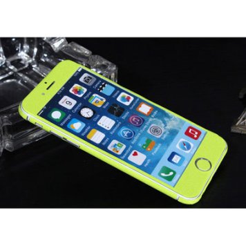 ITPROTECH 【メール便での発送商品】ITPROTECH 全面保護スキンシール for iPhone6Plus ライムグリーン YT-3DSKIN-LG/IP6P