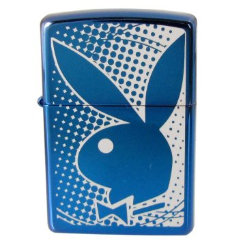 ZIPPO ジッポー ライター PLAYBOY プレイボーイ メタリックブルー 29064 アウトドア レジャースポーツ