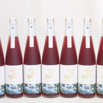 7本セット(金鯱焼酎ブレンド 知多半島のブルーベリー酒(愛知県)) 500ml×7本