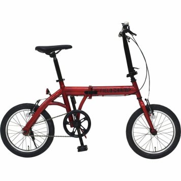 フィールドチャンプ 16インチ折畳み自転車RD MG-FCP16RD【直送品】［送料無料］ 
