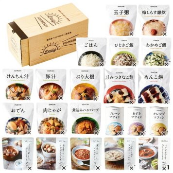 【送料無料・包装無料・のし無料】イザメシ DAILY IZAMESHI 652-725 ギフト 敬老の日 入学祝い 卒業祝い 就職祝い 結婚祝い 誕生日 出産祝い 引越祝い 香典返し 新盆 初盆 御礼 お中元 内祝い 快気祝い ご挨拶 志 法事