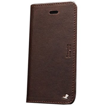 AEJEX iPhone5用ケース FLIPタイプ (ダークブラウン) AS-AJIP5F-DB