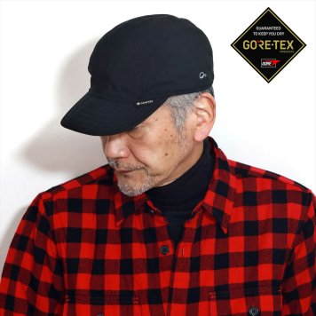 GORE-TEX キャップ 大きいサイズ 帽子 メンズ 防寒 ゴットマン ジェットキャップ ビックサイズ 防水 耐水 耳当て 黒 折りたためる ブラック クリスマス ギフト プレゼント 帽子通販 男性 父の日