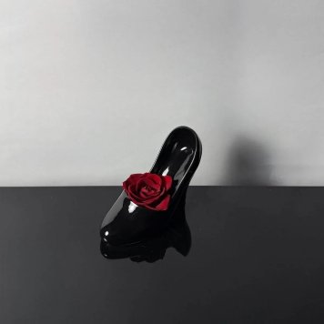 ヒール フラワーアレンジメント 花 ギフト プレゼントメッセージカード