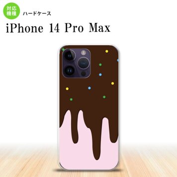 iPhone14 ProMax iPhone14 Pro Max スマホケース 背面ケース ハードケース アイス ピンク 2022年 9月発売 nk-i14pm-347