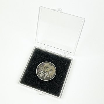内藤ルネ チタン製マンホールメダル（ピンク） 日本製