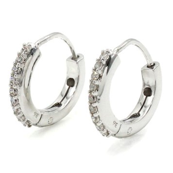 スワロフスキー swarovski ピアス Matrix アクセサリー 5690670 マトリックス フープピアス レディース シルバー 海外正規品