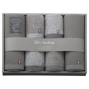 SLOW WEEKENDタオルセット ／タオル 日用品・ヘルスケア 敬老の日 プレゼント ギフト お祝い いつ 70代 80代 メッセージ おじい おばあ 祖父母 お彼岸 お供え 秋 2026 送料無料 ギフト プレゼント プチギフト 内祝い 快気祝い 出産祝い 結婚祝い 引出物 新築祝い お返し