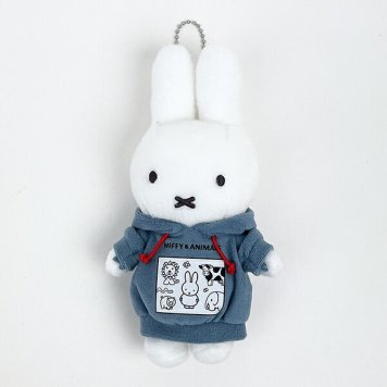 ミッフィー MIFFY & ANIMALS マスコットキーチェーン