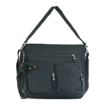 キプリング Kipling ショルダーバッグ K14252 89W TASMO タスモ 2way 斜めがけバッグ トートバッグ DEEP EMERALD C ダークグリーン系