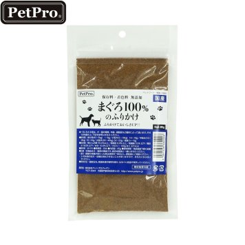 ペットプロ 犬猫用 まぐろ100%のふりかけ 85g