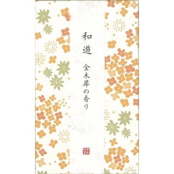 お中元 お返し 内祝い ギフト 家庭日用品 和遊 カメヤマ和遊香りのお線香 平箱 I20120208  新築 お礼 引越し 志 仏事