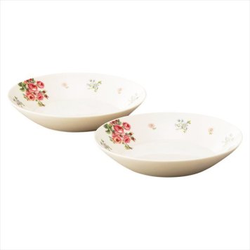 ローラ アシュレイ 〈バンチェッド ロージズ〉 ペアパスタセット　 LA40-68  内祝 内祝い お祝 御祝 記念品 出産内祝い プレゼント 快気祝い 粗供養 引出物