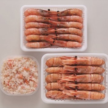 送料無料 北海道産地直送 カネコメ田中水産 ぼたんえび・甘えび・おおずわいがにほぐし身セット  ※ご注文後約7～10日前後での発送となります。沖縄・離島へは別途配送料が発生いたします お取り寄せグルメ スイーツ