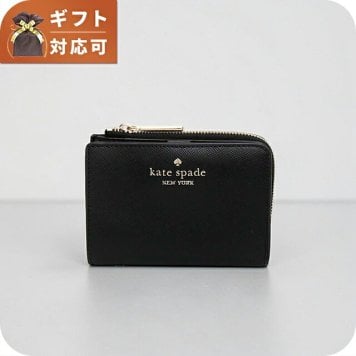 ケイトスペード KATE SPADE 二つ折り財布 二折財布スモール Lジップウォレット KN767-001 レディースブラック