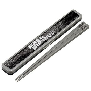 ワイルド・スピード 抗菌 音のならない箸・箸箱セット 箸19.5cm スケーター ※送料無料(ポスト投函)