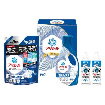 【送料無料・包装無料・のし無料】P&G アリエール液体洗剤セット  PGCG-25F(A4)ギフト 敬老の日 入学祝い 卒業祝い 就職祝い 結婚祝い 誕生日 出産祝い 引越祝い 香典返し 新盆 初盆 御礼 お中元 内祝い 快気祝い ご挨拶 志 法事