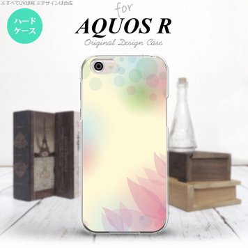 【SH03J】【スマホケース/スマホカバー】【アクオス R】SH03J スマホケース AQUOS R SH-03J カバー アクオス R ぼかし模様 黄 nk-sh03j-1592【メール便送料無料】